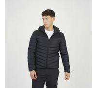 Brave Soul Padded Soft Shell Hooded Jacket - Black - Black - M