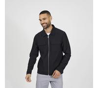 Brave Soul Patch Pocket Shacket - Black - Black - M