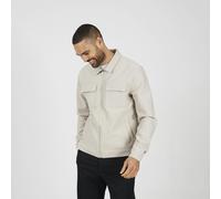 Brave Soul Patch Pocket Shacket - Light Stone - Light Stone - S
