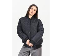 Brave Soul Quilted Bomber Jacket In Black Black 8