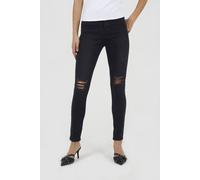 Brave Soul Ripped Skinny Jeans In Black Black 8