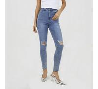 Brave Soul Ripped Skinny Jeans - Indigo - Indigo - 8