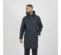 Brave Soul Rubberised Hooded Parka Style Jacket - Khaki - Khaki - L