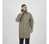 Brave Soul Rubberised Hooded Parka Style Jacket - Taupe - Taupe - L
