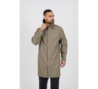 Brave Soul Men's Taupe Water Resistant Hooded Parka Large Beige