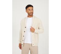Brave Soul Shawl Neck Mens Chunky Knit Cardigan -