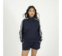 Brave Soul Womens Selma Stripe Sweatshirt Navy S