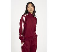 Side Stripe Zip Through Sweatshirt Brave Soul Burgundy L