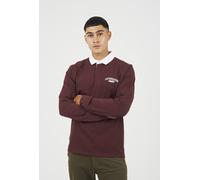 Brave Soul Solid Colour Mens Rugby Shirt -