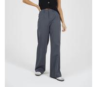 Brave Soul Women's Straight Leg Jersey Trousers in Charcoal | Size: Large Brave Soul Charcoal L