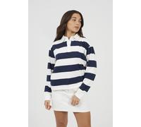 Brave Soul Striped Ruby Top - Navy - Navy - XS