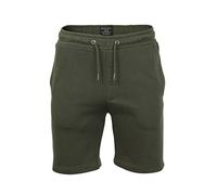 Brave Soul Tarley Mens Elasticated Jogging Shorts - Dark Khaki - M