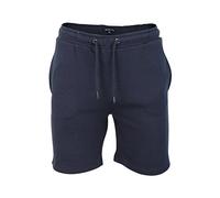 Brave Soul 'Tarley' Mens Jersey Sweat Shorts Dark Navy - XL