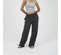 Brave Soul Wide Leg Joggers - Charcoal - Charcoal - L