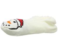 Brave Soul Women's 468ANNIESNOW Slipper Socks, White, ONE Size