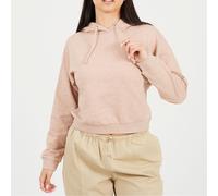 Brave Soul Womens Cropped Hooded Sweatshirt Long Sleeve Hoodie Top Cotton