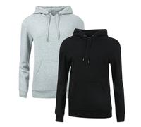 Brave Soul Womens/Ladies Drop Shoulder Regular Hoodie (Pack GT21798