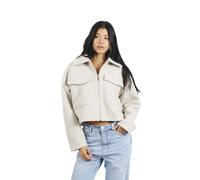 (14 UK, Light Grey) Brave Soul Womens/Ladies Izai Bouclé Jacket
