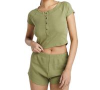 Brave Soul Womens/Ladies Plain Rib Knit Loungewear Set
