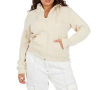 Brave Soul Womens/Ladies Plus Full Zip Hoodie GT39743