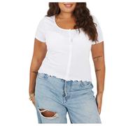 Brave Soul Womens/Ladies Ribbed Plus T-Shirt GT17306