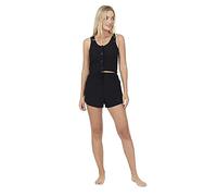 BRAVE SOUL Womens Lounge Set Black 8