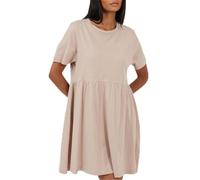 BRAVE SOUL Womens Smock Dress Mushroom 12