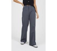 Brave Soul Women's Straight Leg Jersey Trousers in Charcoal | Size: Large Brave Soul Charcoal L