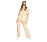 BRAVE SOUL Womens Tracksuit Two Set Crew Neck Long Sleeve Sweatshirt and Jogging Bottoms Sets, Size- XS