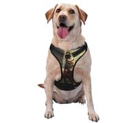 Brave Squirrel Large Printed pet Traction Vest - Suitable for Dog Walking, Hiking and Outdoor Adventures,