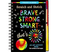 Brave, Strong, Smart --That's Me! Scratch and Sketch Trace-Along: An Art Activity Book