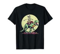 Brave the Prehistoric with Skeleton Dinosaur Rider T-Shirt