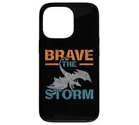 Brave The Storm Flying Beast Myth Dragon Whisperer Case for iPhone 13 Pro