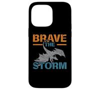 Brave The Storm Flying Beast Myth Dragon Whisperer Case for iPhone 14 Pro Max