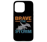 Brave The Storm Flying Beast Myth Dragon Whisperer Case for iPhone 15 Pro Max