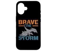 Brave The Storm Flying Beast Myth Dragon Whisperer Case for iPhone 16