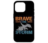 Brave The Storm Flying Beast Myth Dragon Whisperer Case for iPhone 16 Pro