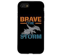 Brave The Storm Flying Beast Myth Dragon Whisperer Case for iPhone SE (2020) / 7/8