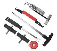 Brave Tools 8PC WINDSCREEN REMOVAL TOOL KIT FOR BONDED AND RUBBERED SCREENS WINDSHEILD AUTOMOTIVE CAR VAN GARAGE RUBBER SCREEN REMOVER TOOL KIT
