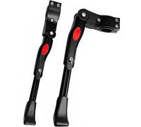 Brave Tools ADJUSTABLE UNIVERSAL MOUNTAIN BIKE BICYCLE CYCLE PROP SIDE REAR KICK STAND ROAD BIKE SUPPORT ALUMINIUM ALLOY NON SLIP KICKSTAND
