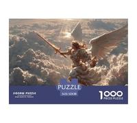 Brave WarriorComplex 1000-Piece Jigsaw Puzzles for Adults Offering An Array of Challenging Puzzle Games - Serves As A Remarkable And Entertaining Gift for Adults And Kids Age 12 Years Up 52x38cm/1000