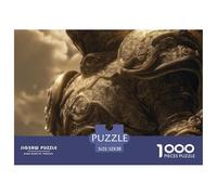 Brave WarriorComplex 1000-Piece Jigsaw Puzzles for Adults Offering An Array of Challenging Puzzle Games - Serves As A Remarkable And Entertaining Gift for Adults And Kids Age 12 Years Up 52x38cm/1000