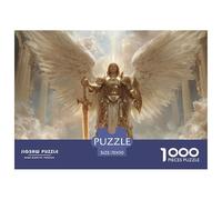 Brave WarriorComplex 1000-Piece Jigsaw Puzzles for Adults Offering An Array of Challenging Puzzle Games - Serves As A Remarkable And Entertaining Gift for Adults And Kids Age 12 Years Up 70x50cm/1000