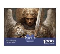 Brave WarriorComplex 1000-Piece Jigsaw Puzzles for Adults Offering An Array of Challenging Puzzle Games - Serves As A Remarkable And Entertaining Gift for Adults And Kids Age 12 Years Up 70x50cm/1000