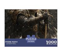 Brave WarriorComplex 1000-Piece Jigsaw Puzzles for Adults Offering An Array of Challenging Puzzle Games - Serves As A Remarkable And Entertaining Gift for Adults And Kids Age 12 Years Up 38x26cm/1000