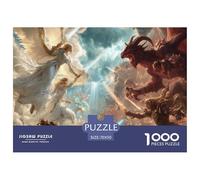 Brave WarriorComplex 1000-Piece Jigsaw Puzzles for Adults Offering An Array of Challenging Puzzle Games - Serves As A Remarkable And Entertaining Gift for Adults And Kids Age 12 Years Up 70x50cm/1000