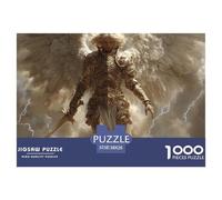 Brave WarriorComplex 1000-Piece Jigsaw Puzzles for Adults Offering An Array of Challenging Puzzle Games - Serves As A Remarkable And Entertaining Gift for Adults And Kids Age 12 Years Up 38x26cm/1000