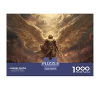 Brave WarriorIntricate 1000-Piece Jigsaw Puzzles for Adults Presenting A World of Challenging Puzzle Games - These Stand As The Premier Gift Jigsaw Puzzles for Adults And Kids Age 12 Years Up 70x50cm