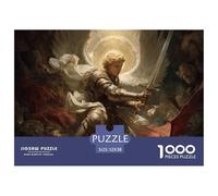 Brave WarriorProfessional-Grade Jigsaw Puzzles for Adults A Demanding 1000-Piece (Advanced) Challenging Puzzle Games Experience - Serves As An Excellent And Enjoyable Gift for Adults And Kids Age 12