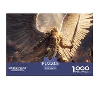 Brave WarriorProfessional-Grade Jigsaw Puzzles for Adults A Demanding 1000-Piece (Advanced) Challenging Puzzle Games Experience - Serves As An Excellent And Enjoyable Gift for Adults And Kids Age 12